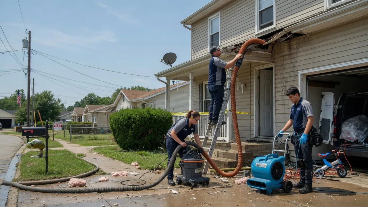 Water Damage Restoration in New Geneva, PA near me